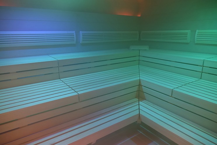 sauna room